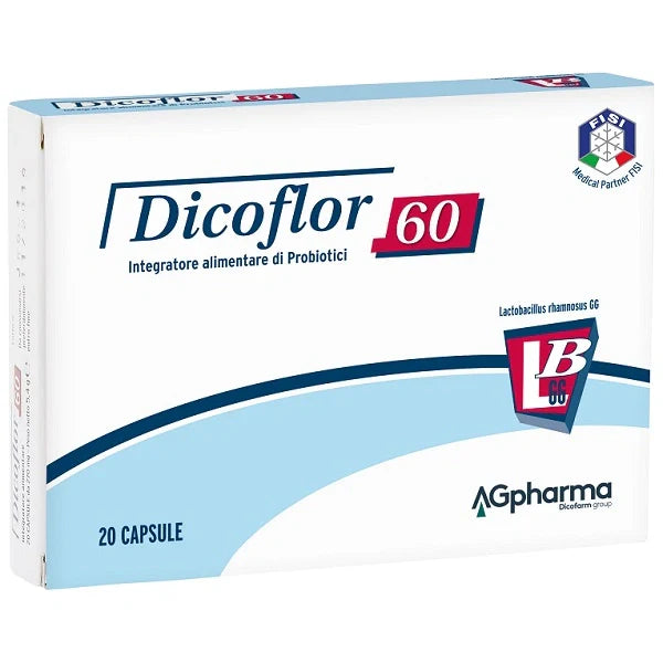 Ag Pharma DicoFlor 60 Fermenti Lattici 20 Capsule Integratori