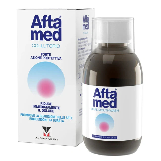 Aftamed collutorio 150 ml, Dispositivo medico, Salute orale