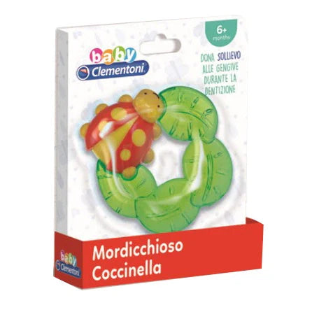 Clementoni Mordicchioso Coccinella, gioco per bambini, Giocattoli prima infanzia