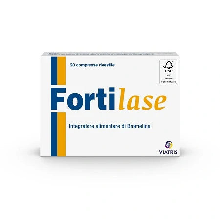 Meda Pharma Fortilase 20 compresse Integratori Drenanti