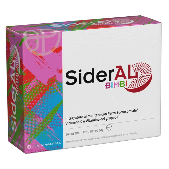 Pharmanutra Sideral Bimbi 20 Bustine Integratori Infanzia