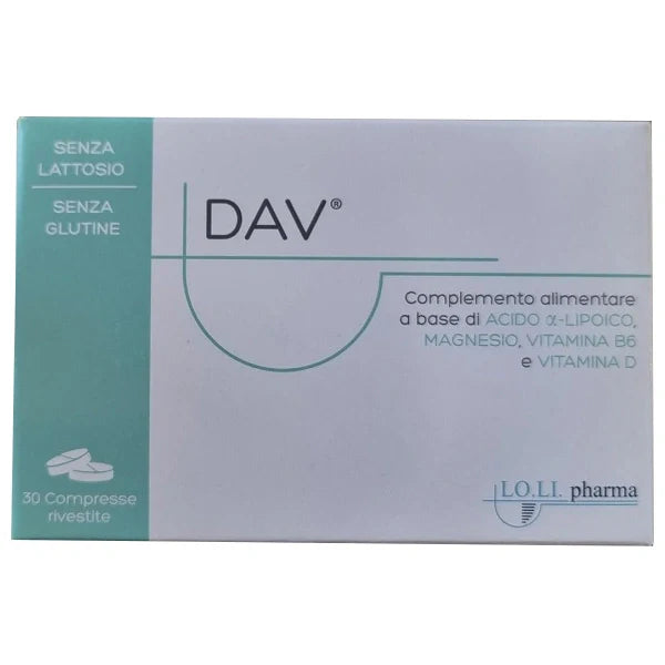 Lo.Li.Pharma Dav 30 compresse Integratore Magnesio e Vitamine