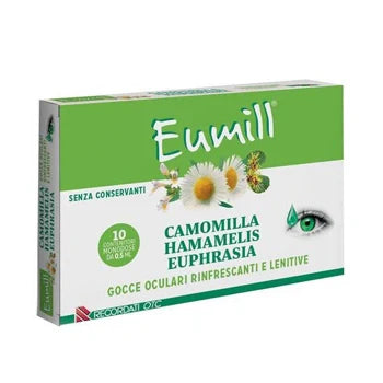 Recordati Eumill gocce oculari 10 flaconcini da 0,5 ml Dispositivo medico