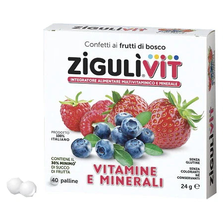 Falqui Ziguli Vit Fruttibosco 40 Confetti Parafarmaci