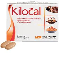 Pool Pharma Kilocal 20 compresse controllo peso integratore