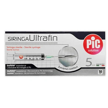 Pikdare Siringa Pic Ultrafine 5 ml Dispositivo medico