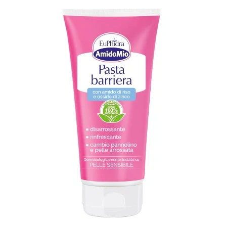 Euphidra Amido Pasta Barriera 150 ml, crema protettiva per la pelle, parafarmaco