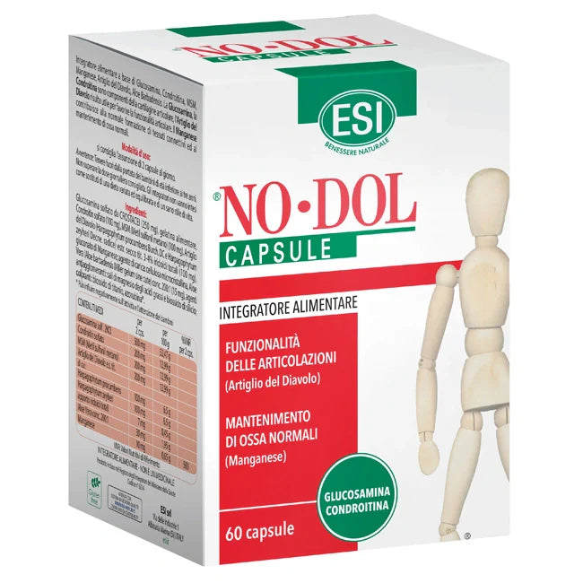 Esi No Dol 60 capsule, integratore per articolazioni