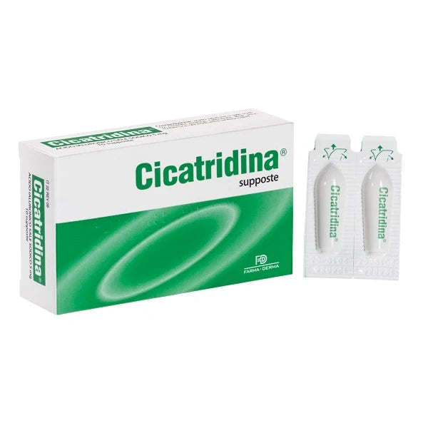 Farma-Derma Cicatridina supposte 10 pezzi Dispositivo medico