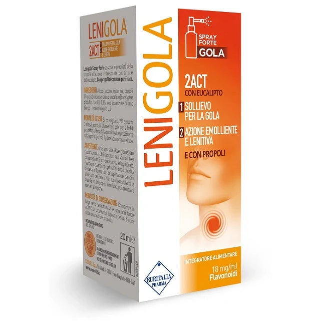 Euritalia Lenigola Spray Forte Propolis 20 ml Parafarmaco