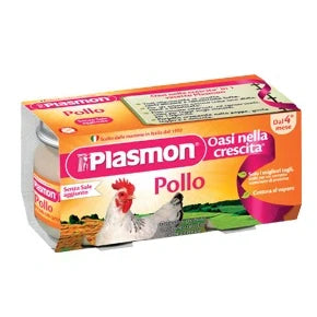 Plasmon omogeneizzato pollo 80 g, alimentazione prima infanzia