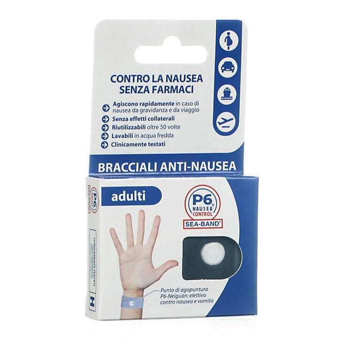 Consulteam Bracciale Anti Nausea P6 Nausea Control Dispositivo medico