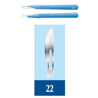 Pikdare Bisturi Pic Monouso Sterile Misura 22 Dispositivo medico