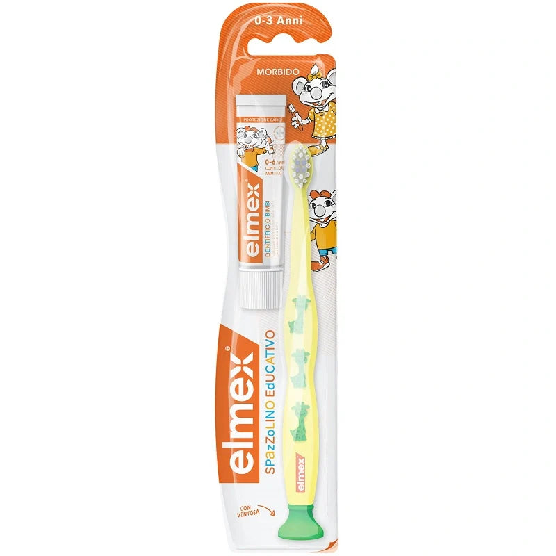 Elmex Spazzolino Educativo 0-3 Anni, Dispositivi medici, Colgate-Palmolive
