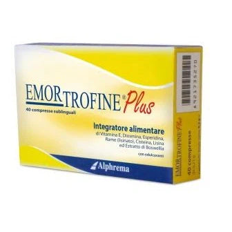 Agave Emortrofine Plus 40 compresse sublinguali Parafarmaco