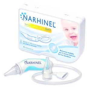Haleon Narhinel Aspiratore Nasale Soft 1 pezzo + 2 ricambi, Dispositivo medico