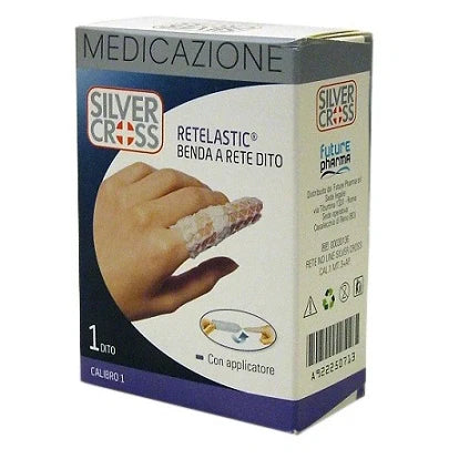 Benda Silvercross Retel Dito 1 Pezzo, Dispositivo medico, Bende e garze