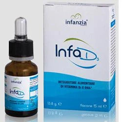 Infanzia Pharma Infad3 Gocce 15ml Integratori per Infanzia