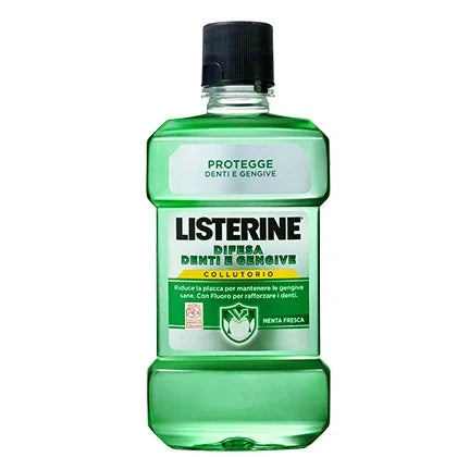 Listerine Difesa Denti e Gengive 500 ml, collutorio per igiene orale