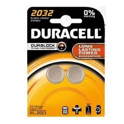 Duracell Specialty 2032 2 Pezzi, Dispositivo medico, Batterie
