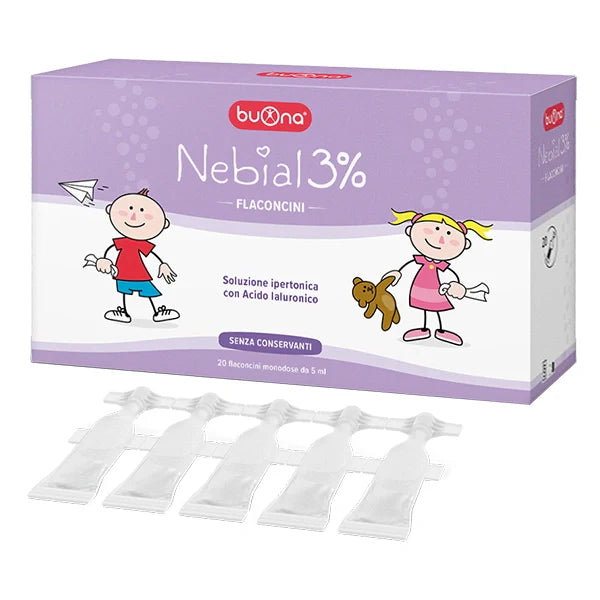 Buona Nebial 3% Flaconcini 20x5ml Dispositivo Medico