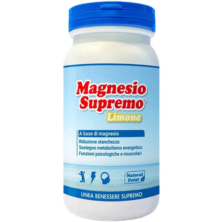 Natural Point Magnesio Supremo Limone 150g Integratori