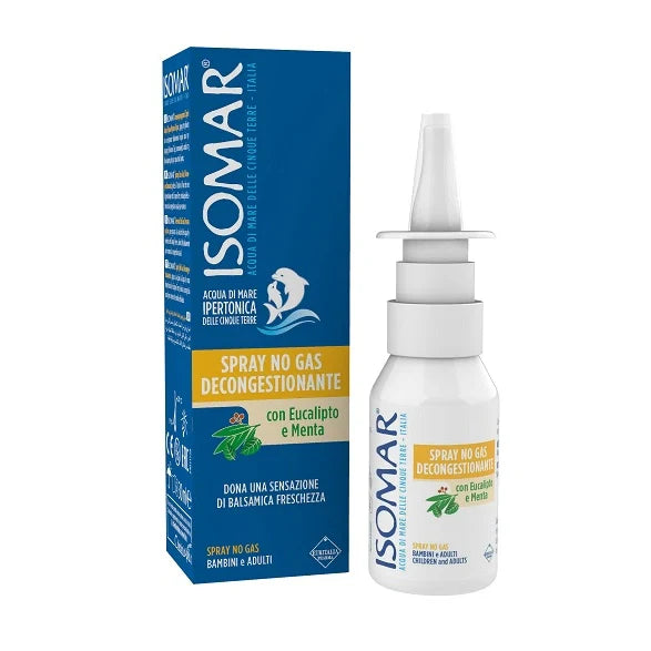 Euritalia Pharma Isomar Spray Naso Decongestionante 30 ml Dispositivo Medico