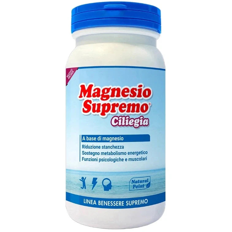 Natural Point Magnesio Supremo Ciliegia 150g Integratori