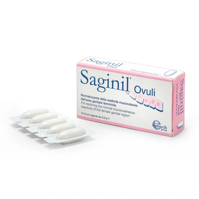 Epitech Group Saginil ovuli vaginali 10 pezzi Dispositivo medico