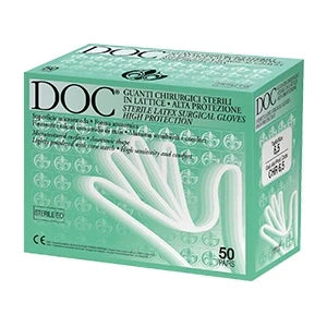 Gardening Guanto Chirurgico Lattice Microruvido 50 Paia Dispositivo Medico