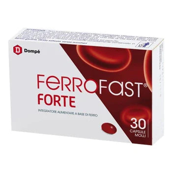 Dompe Ferrofast Forte 30 cps molli Integratore di Ferro