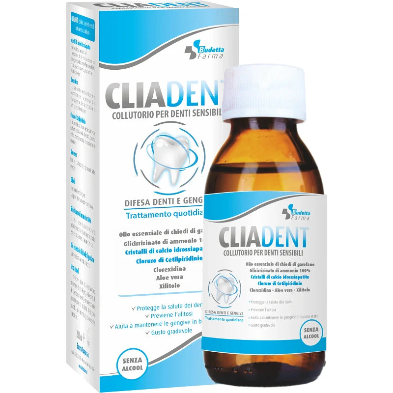 Budetta Farma Cliadent collutorio denti sensibili 200 ml Collutori