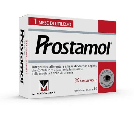A.Menarini Prostamol 30 capsule molli Integratori prostata