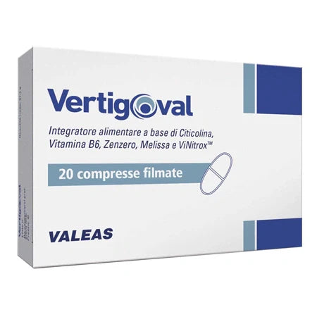Valeas Vertigoval 20 compresse - Integratore Orecchio
