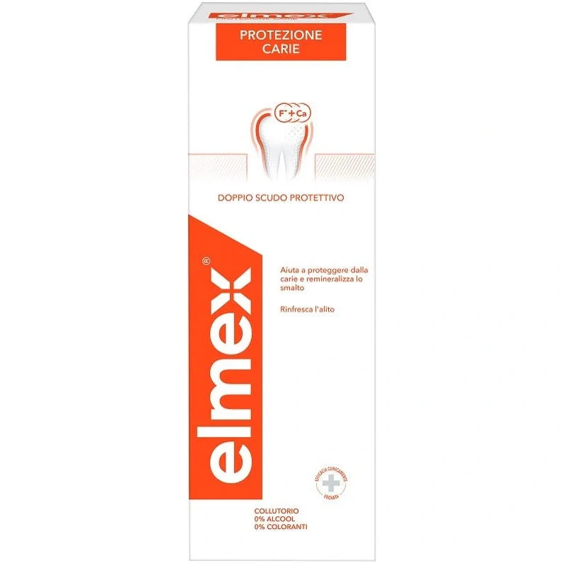 Colgate-Palmolive Elmex collutorio protezione carie 400 ml Collutori