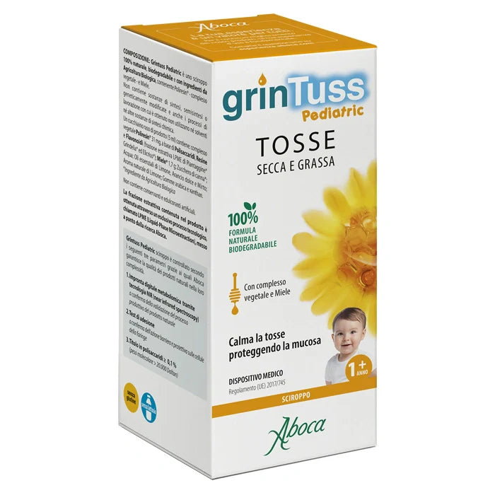 Aboca Grintuss Pediatric Sciroppo 180g Dispositivo medico