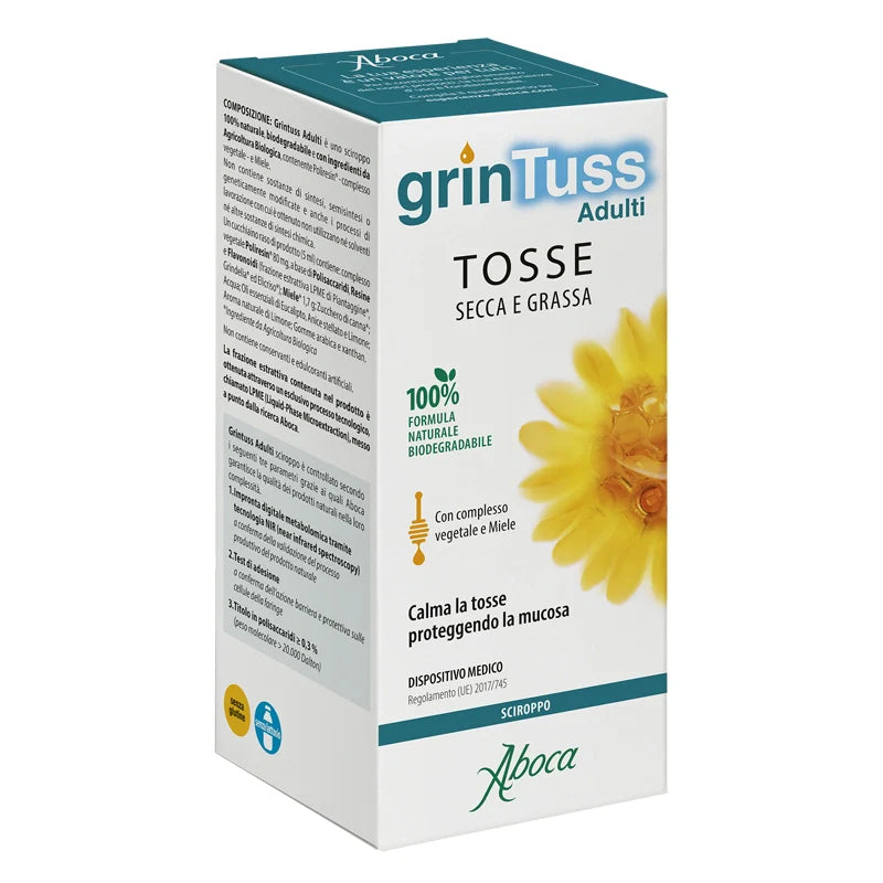 Aboca Grintuss Adulti Sciroppo 180g Dispositivo medico