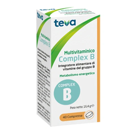 Teva Multivitaminico Complex B 40 Compresse Integratori