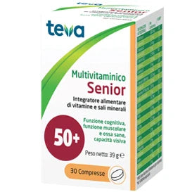 Teva Multivitaminico Senior 30 compresse Integratori