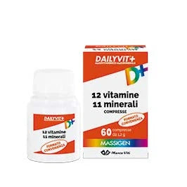 Massigen Dailyvit 60 Compresse, integratore, vitamine e minerali