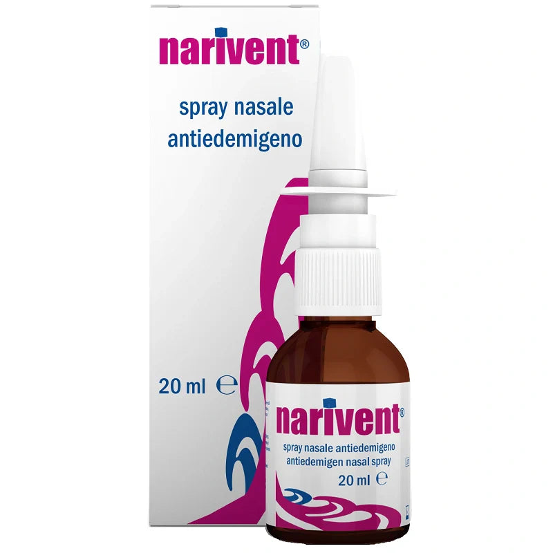 D.M.G. Italia Narivent Spray Nasale Antiedemigeno 20 ml Dispositivo medico