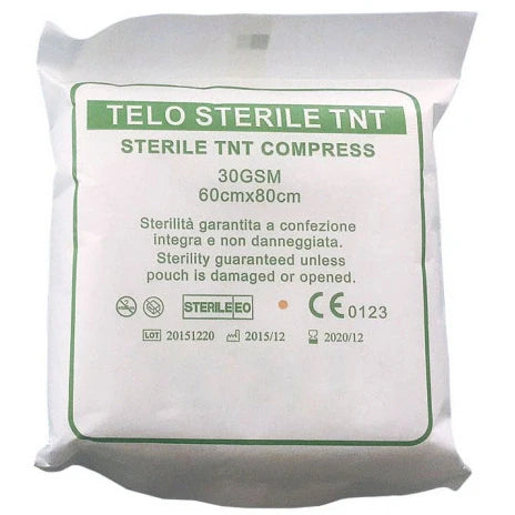Farmacare Telino Sterile TNT per Ustioni 60x80 cm Dispositivo medico