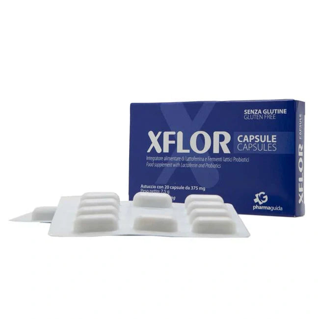 Pharmaguida XFLOR Fermenti Lattici 20 Capsule Integratori