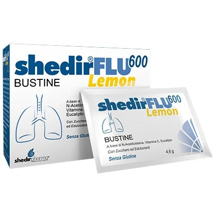 Shedir Pharma Shedirflu 600 Lemon 20 bustine Integratori