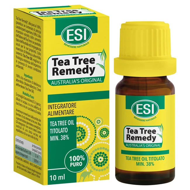 ESI Tea Tree Remedy Oil 10 ml, olio essenziale, parafarmaco