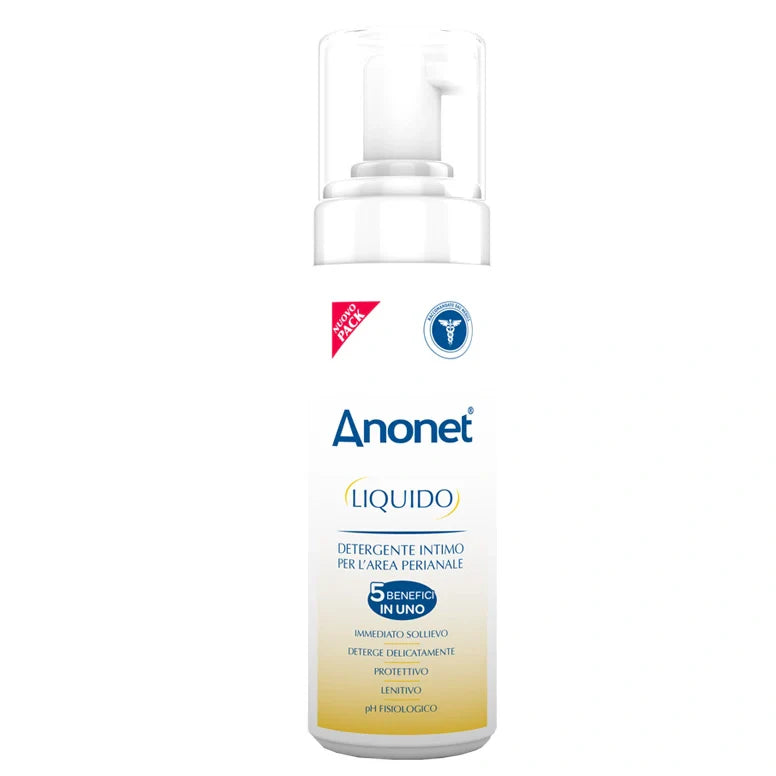 Uniderm Anonet Liquido Foamer 150 ml, detergente per igiene intima