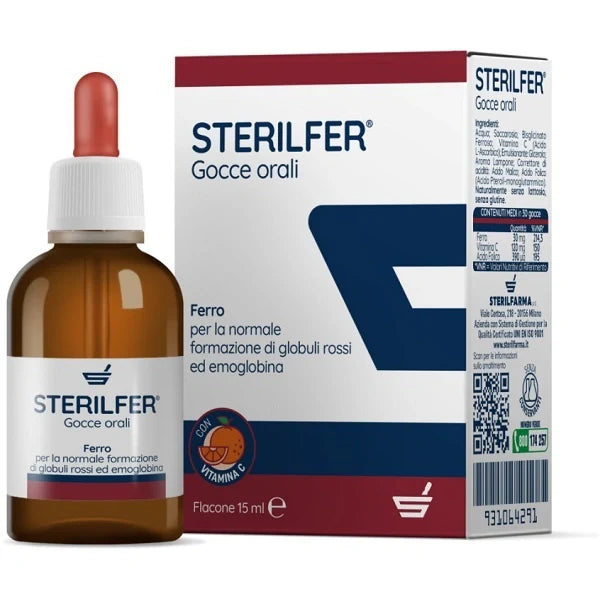 Sterilfarma Sterilfer Gocce 15ml Integratore Ferro