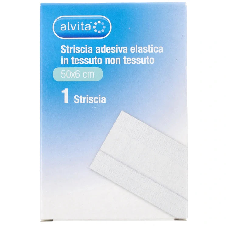 Alvita Striscia adesiva elastica 50x6 cm, Dispositivo medico