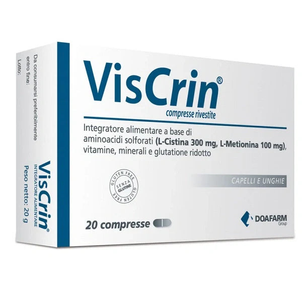Doafarm Group Viscrin 20 compresse integratore capelli unghie