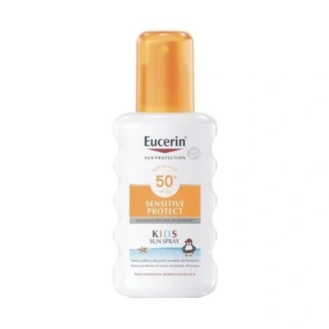 Eucerin Sun Kids Spray SPF50+ 200 ml, protezione solare per bambini